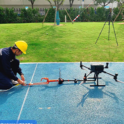 新型登塔防墜系統 