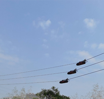 廣東揭陽：應用機器人開展帶電絕緣涂覆作業