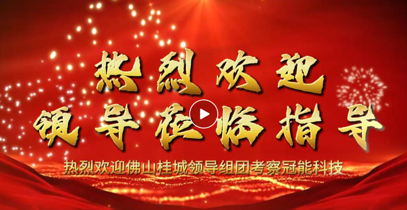 聚焦企業高質量發展！佛山桂城領導組團考察調研冠能科技